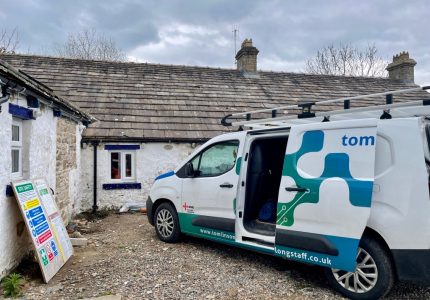Tomlinson Longstaff van at The Scar on Raby Estates