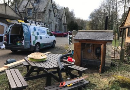 Hollin Applications Ltd, Wolsingham – EV Charge point installation