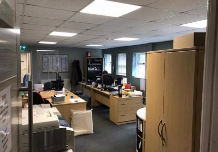 LED office lighting upgrade - St. Astier Ltd.