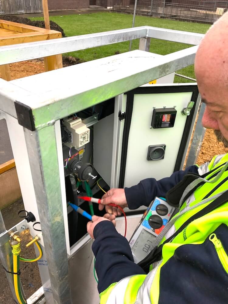 New electrical cabinet - South Tyneside Hospital