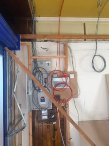 Complete Electrical Rewire at 37, Station Road, Ashington