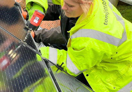 Solar Solution on Slate Roof in Barnard Castle