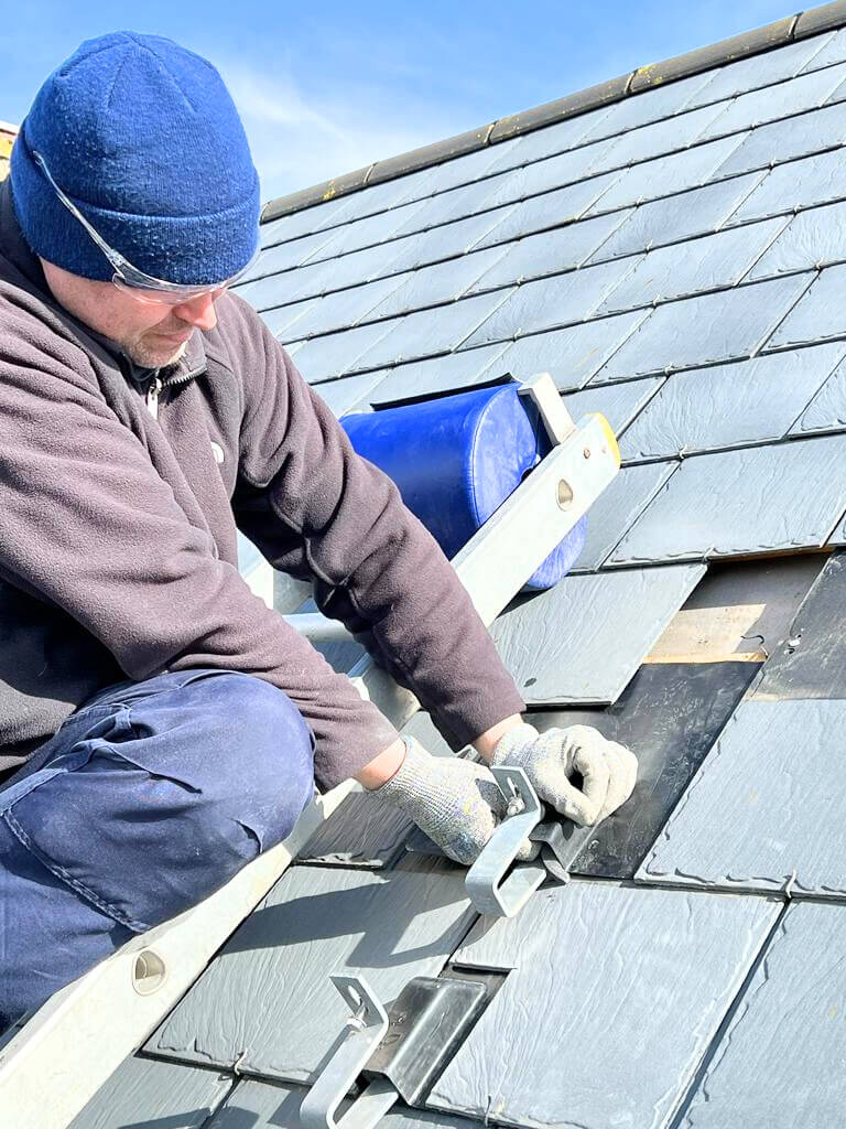 Solar Solution on Slate Roof - Long Household, Barnard Castle