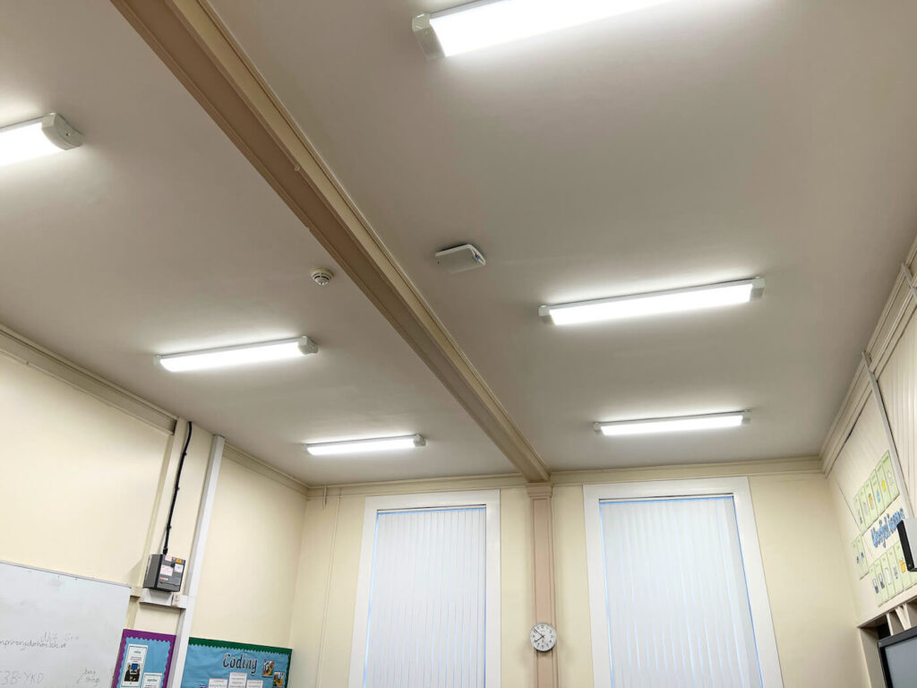 Lighting Replacement at West Rainton Primary School