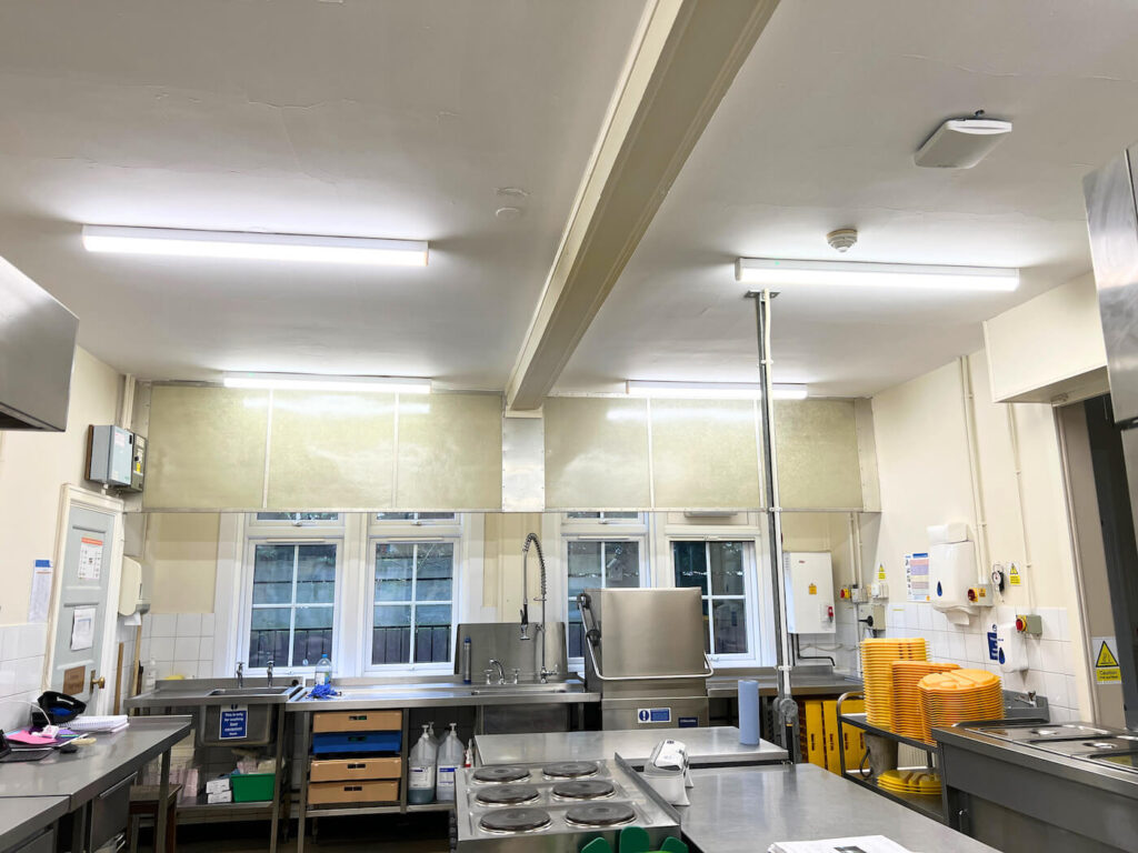 Lighting Replacement at West Rainton Primary School