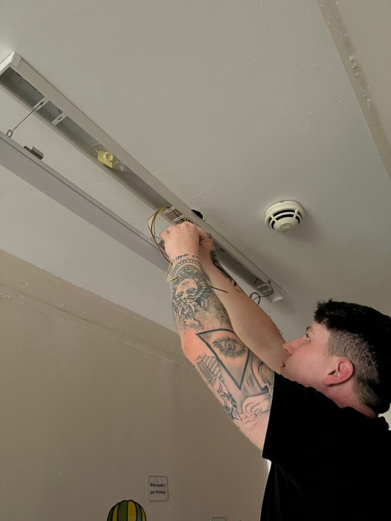 Lighting Replacement at West Rainton Primary School