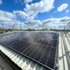 Storage Building Solar Installation in Cleveland View