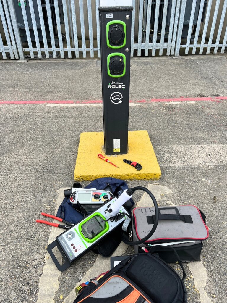 Electrical Vehicle Charging Point Assessment at Whitetower Energy Ltd., Dewsbury
