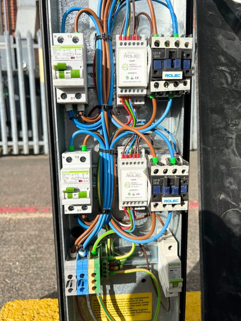 Electrical Vehicle Charging Point Assessment at Whitetower Energy Ltd., Dewsbury