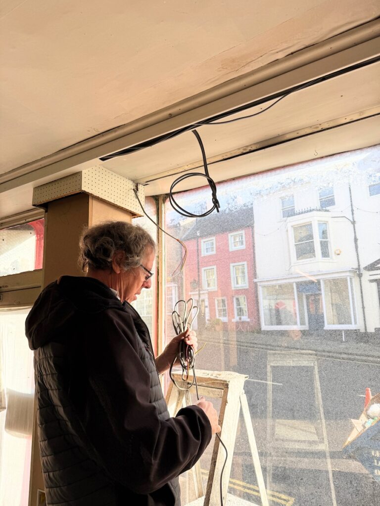 Electrical Installation During a Shop Refit in Barnard Castle