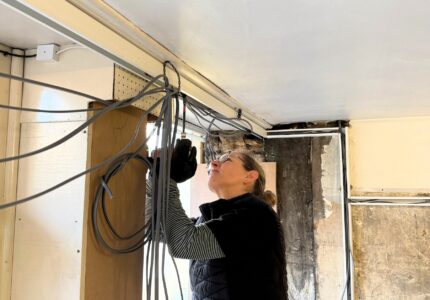 Electrical Installation During a Shop Refit in Barnard Castle