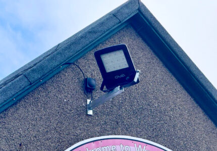 External Lighting System Around School in Houghton Le Spring