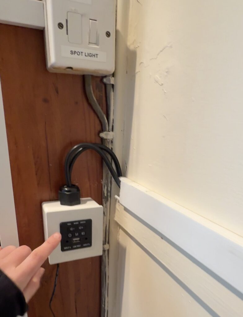 Projector, screen and speaker installation at Coundon Leeholme Community Centre