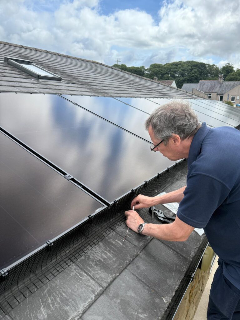 Solar PV Installation - Barnard Castle Girls Guides HQ, Co. Durham