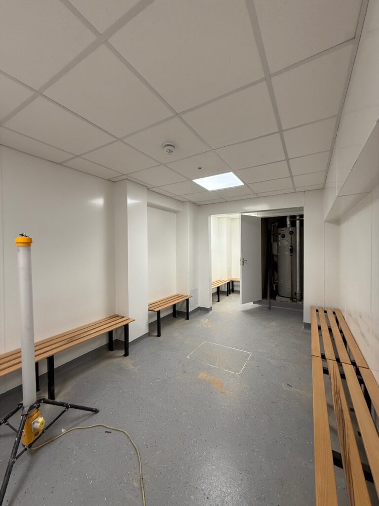 Refurbishment of School Changing Rooms at St. Joseph’s, Hexham