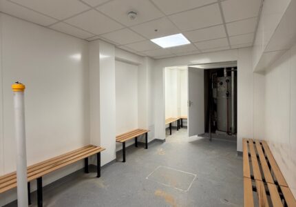 Refurbishment of School Changing Rooms at St. Joseph’s, Hexham