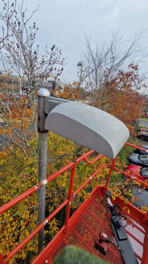 Upgrade Exterior Lighting at Kromek, Sedgefield