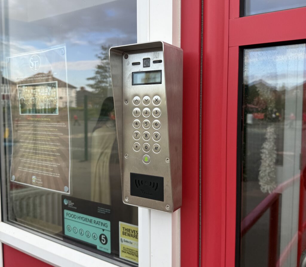 Security and Door Access Upgrades and Improvements at St Teresa's, Darlington
