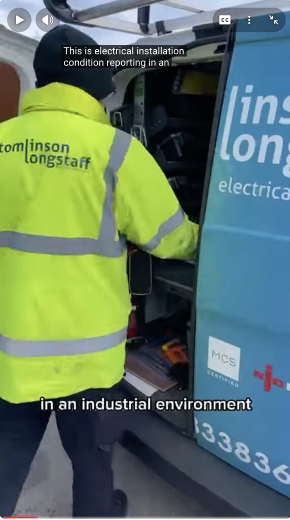 Service Highlight: EICR for Industry