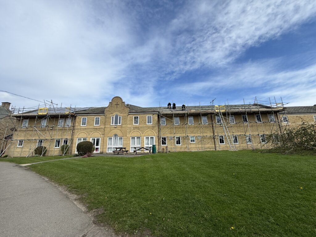 Installing Solar Panels to a School Roof in Barnard Castle