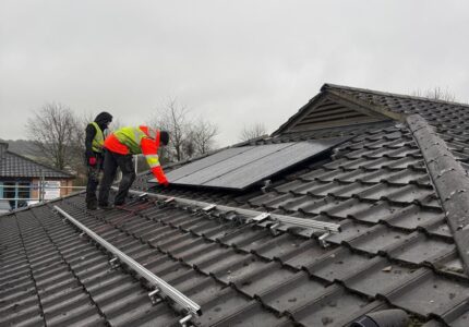 Commission of Solar Panels and Protection to Commercial Premises in Bishop Auckland